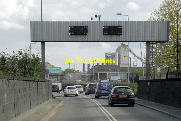 Photo 6"x4" A102 Exiting The Blackwall Tunnel Greenwich\/TQ3977 c2013