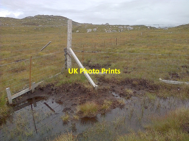 Photo 6"x4" Corner of Deer Fence Drumchork\/NG8788 c2013