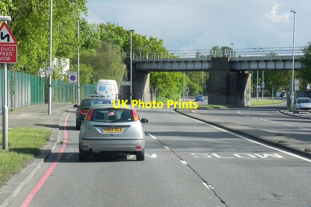 Photo 6"x4" Railway Bridge over Sidcup Road Eltham c2013