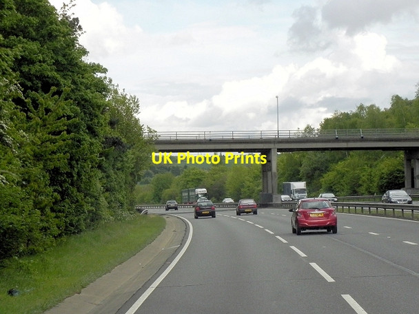 Photo 6"x4" Goldsel Road Bridge over the A20 Swanley\/TQ5168 c2013