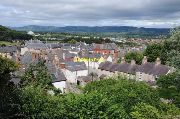 Photo 6"x4" The rooftops of Denbigh Denbigh\/Dinbych c2013