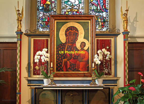 Photo 6"x4" St John the Evangelist, Putney - Reredos Putney c2013