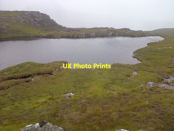 Photo 6"x4" Un-named Lochan Badrallach c2013 P1