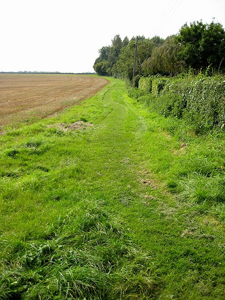 Photo 6"x4" Footpath along a field boundary, Peterstow Peterstow c2008