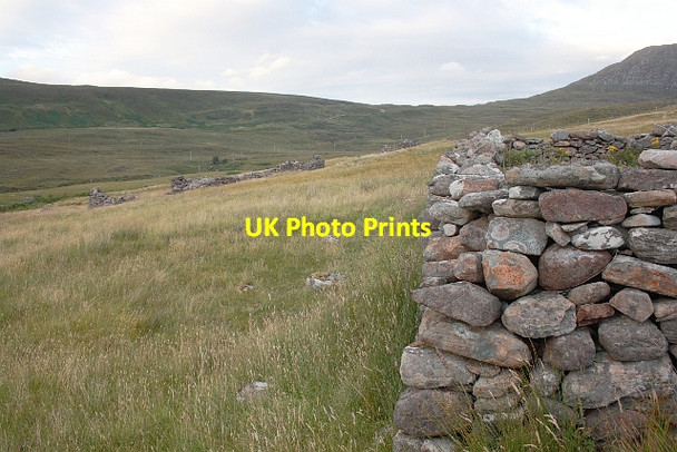 Photo 6"x4" The Deserted Settlement of Kildonan Badrallach c2013