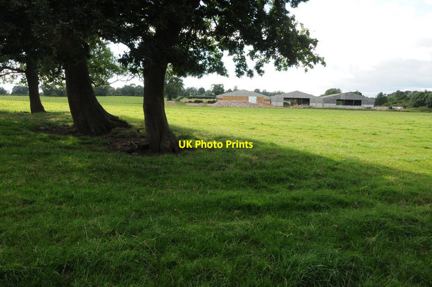 Photo 6"x4" Farm buildings near Eaton Eaton\/SJ5763 c2013