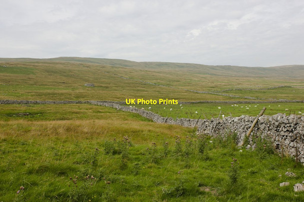Photo 6"x4" Dry Stone Wall, Stangill Fell Water Houses\/SD8867 c2013
