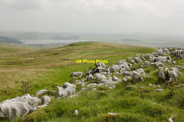 Photo 6"x4" Limestone above Malham Tarn Water Houses\/SD8867 c2013