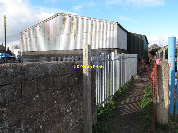 Photo 6"x4" Footpath behind the bus depot Wooler c2013