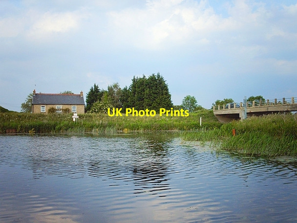 Photo 6"x4" Junction of the Rivers Great Ouse and Lark Sandhill\/TL5786 c2006