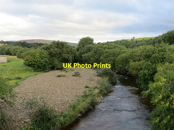 Photo 6"x4" Whiteadder Water Cranshaws c2013