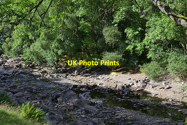 Photo 6"x4" The Elan runs dry Elan Village c2013