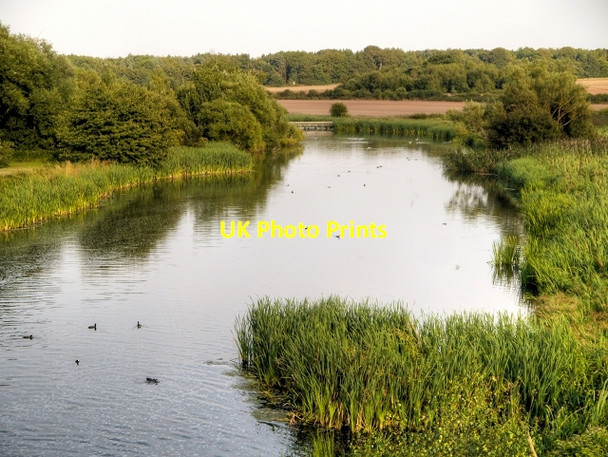 Photo 6"x4" Clumber Wetlands, River Poulter Hardwick Village c2013