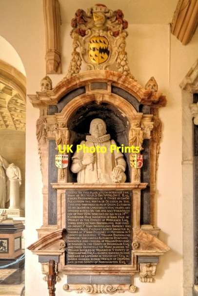 Photo 6"x4" Richard Brownlow Memorial, Belton Church Belton\/SK9239 c2013