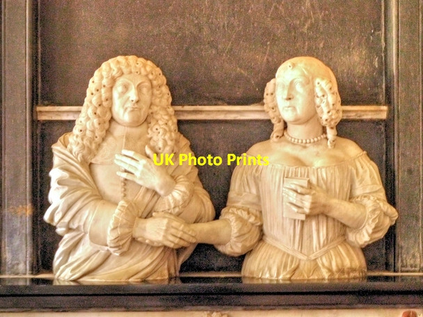 Photo 6"x4" John and Alice Brownlow Memorial, Belton Church Belton\/SK9239 c2013