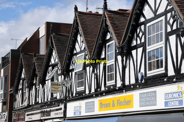 Photo 6"x4" Gables on Droitwich High Street Droitwich c2013