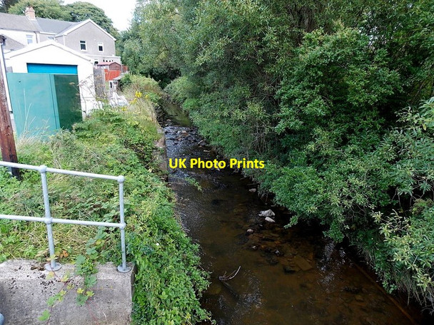 Photo 6"x4" Ebbw River north of Allotment Road bridge, Ebbw Vale Brynmawr\/SO1811 c2013