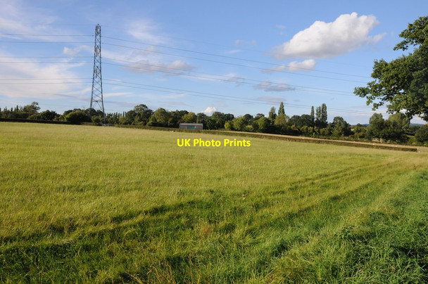 Photo 6"x4" Farmland near Rushock Bryan's Green c2013