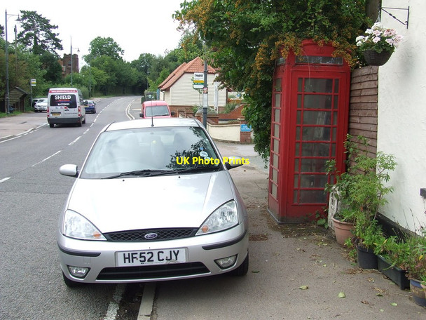 Photo 6"x4" Old Milestone Colliers End c2013
