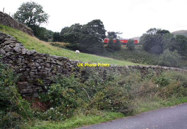 Photo 6"x4" Minor road past Borrowbridge Roman Fort Low Borrowbridge c2013