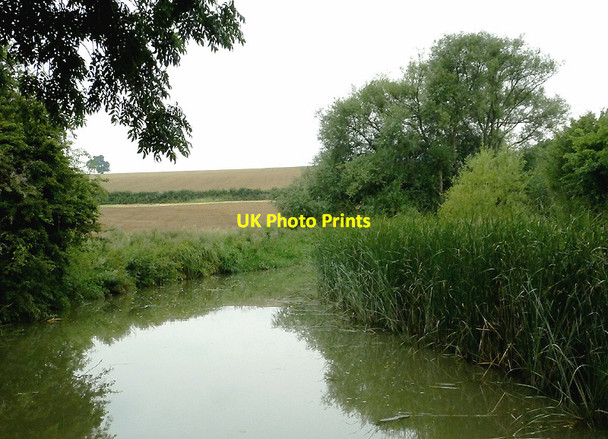 Photo 6"x4" Grand Union Canal south of Kibworth Beauchamp, Leicestershire Gumley c2013