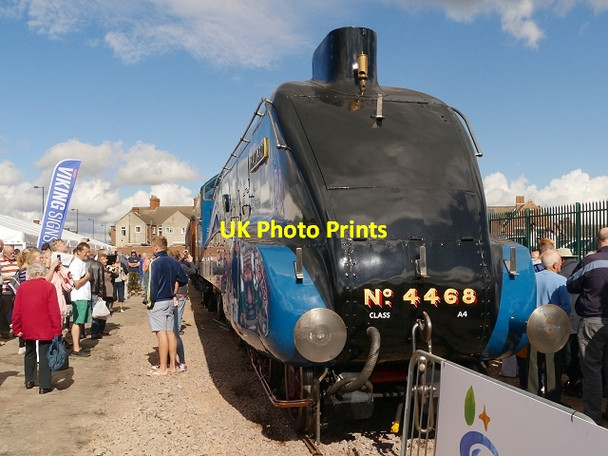 Photo 6"x4" 4468 Mallard at Grantham Grantham c2013
