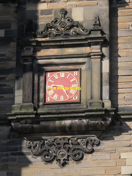 Photo 6"x4" Salvation Army clock Edinburgh c2013
