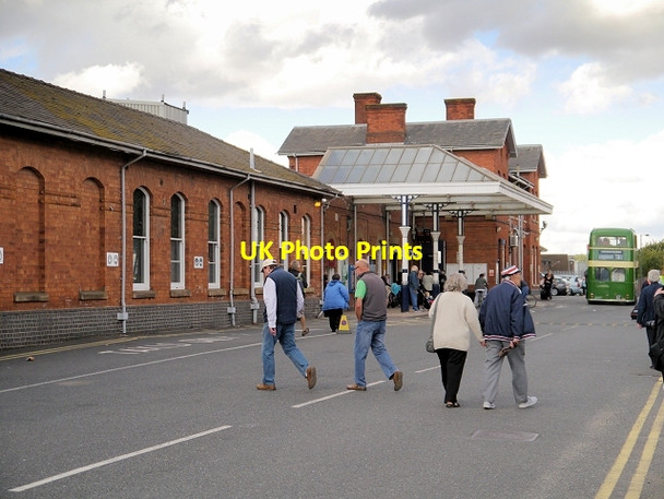 Photo 6"x4" Grantham Railway Station, Station Road West Grantham c2013