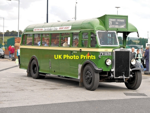 Photo 6"x4" Leyland Tiger at Grantham Grantham c2013