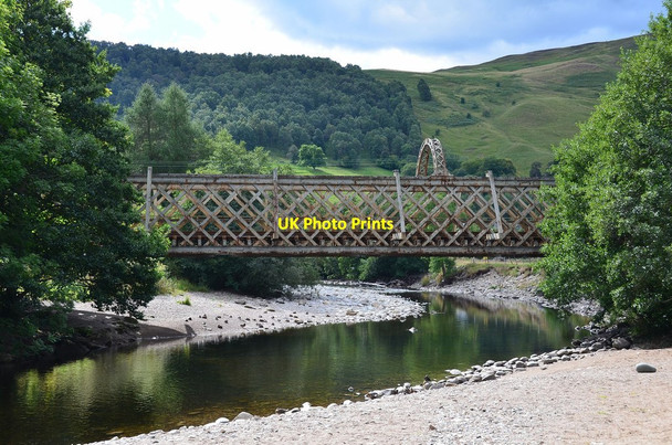Photo 6"x4" Railway bridge, Blair Atholl Blair Atholl c2013