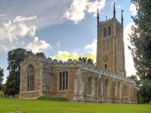 Photo 6"x4" Denton, St Andrew's Church Denton\/SK8632 c2013