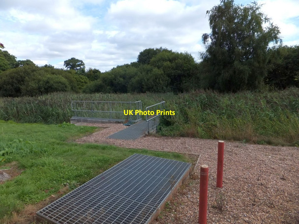 Photo 6"x4" Sewage works at Holywell Lake Holywell Lake c2013