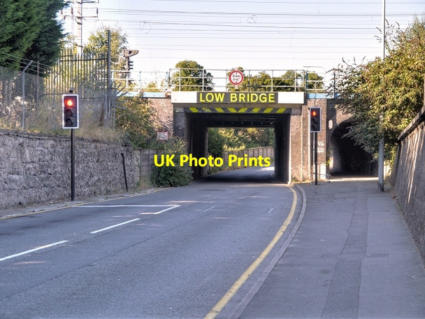 Photo 6"x4" Springfield Road Railway Bridge Grantham c2013