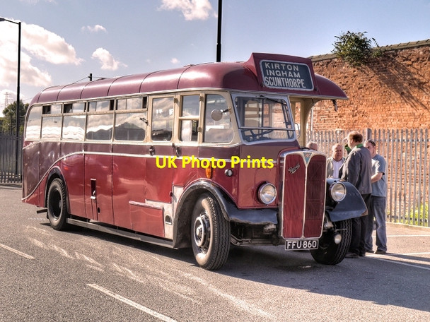 Photo 6"x4" Vintage Bus Service, Grantham Festival of Speed Grantham c2013