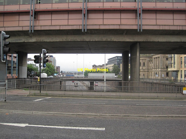 Photo 6"x4" Sauchiehall Street crosses the M8 Glasgow c2013