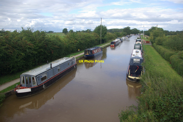 Photo 6"x4" Middlewich Branch, Shropshire Union Canal Wardle\/SJ6157 c2013