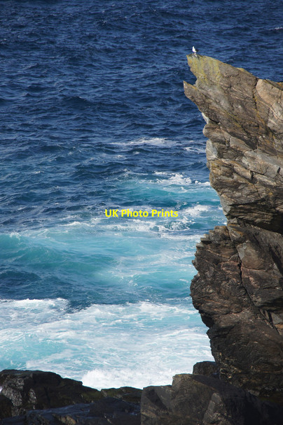 Photo 6"x4" One of the Stacks of Poindie, near Orknagable Burrafirth c2013