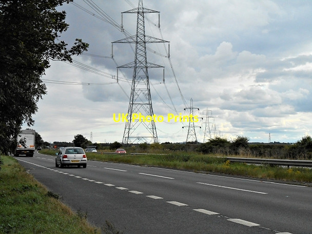 Photo 6"x4" A1 Southbound near Doddington Askerton Hill c2013