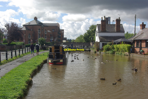 Photo 6"x4" Hoole Lane Lock, Shropshire Union Canal Chester c2013