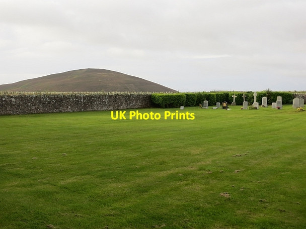Photo 6"x4" Longformacus cemetery Longformacus c2013