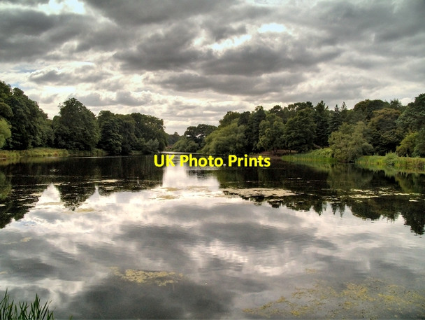 Photo 6"x4" Nostell Park, Middle Lake Foulby c2013
