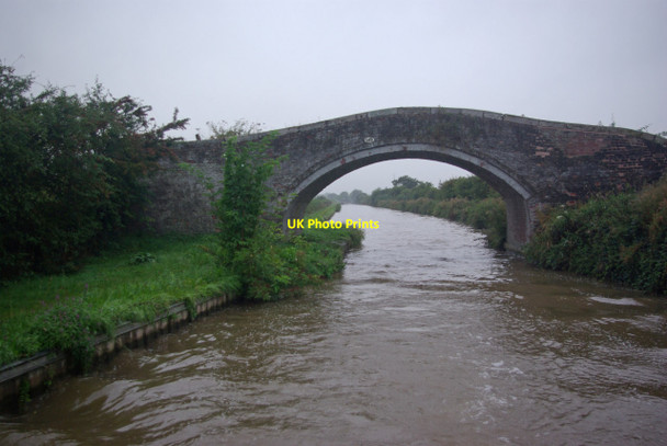 Photo 6"x4" Duttons Bridge, Shropshire Union Canal Huxley c2013
