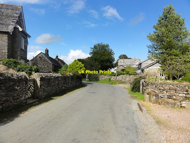 Photo 6"x4" Belstone Village Skaigh c2012