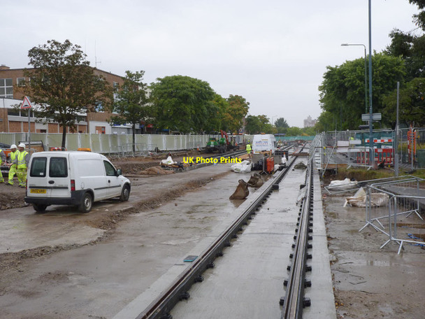Photo 6"x4" Clifton Centre tram stop Clifton\/SK5434 c2013