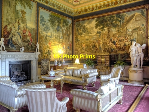 Photo 6"x4" The Tapestry Room, Nostell Priory Foulby c2013
