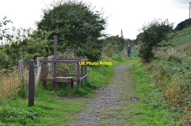 Photo 6"x4" Old railway line, Lower Largo Kirkton of Largo or Upper Largo c2013