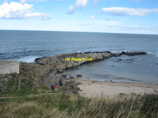 Photo 6"x4" Stag Rock, Blackrocks Point, Bamburgh Bamburgh c2013