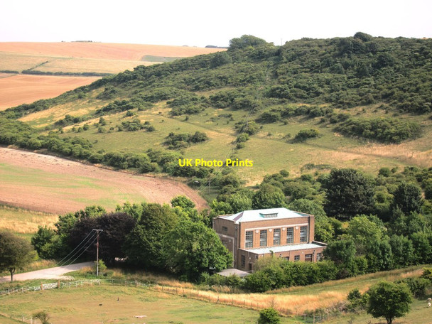 Photo 6"x4" Balsdean Pumping Station Woodingdean c2013