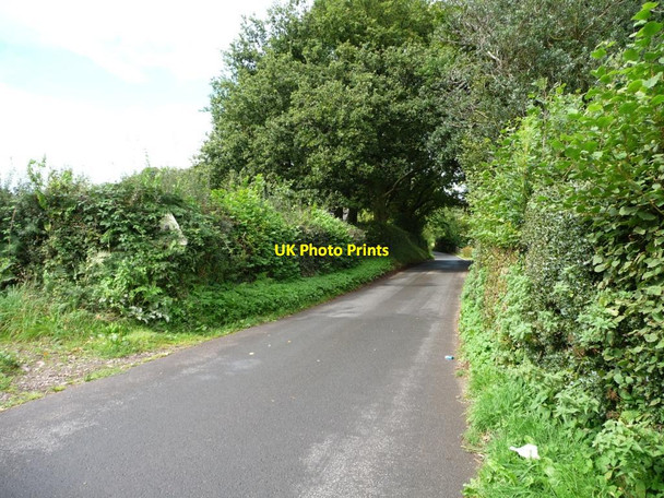 Photo 6"x4" Cefn Mawr Lane, going to Penpedairheol crossroads Penpedairheol\/SO3303 c2013