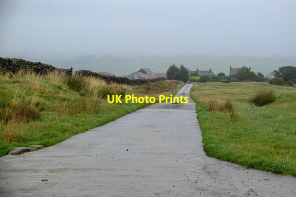 Photo 6"x4" Farm Drive to Over Houses Lowgill\/SD6564 c2013